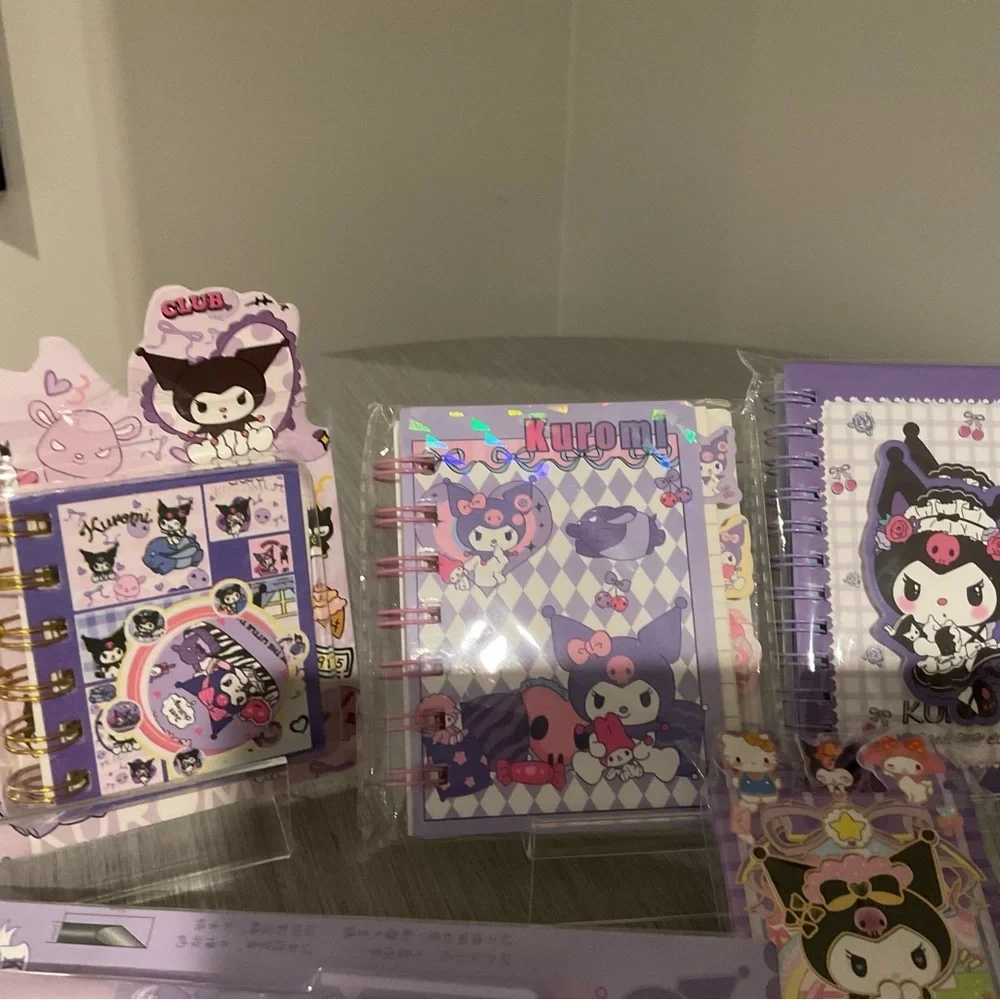 Kuromi 8 Piece Bundle Stationery Set